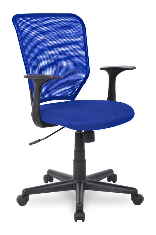  Кресло для персонала college H-8828F акрил синий