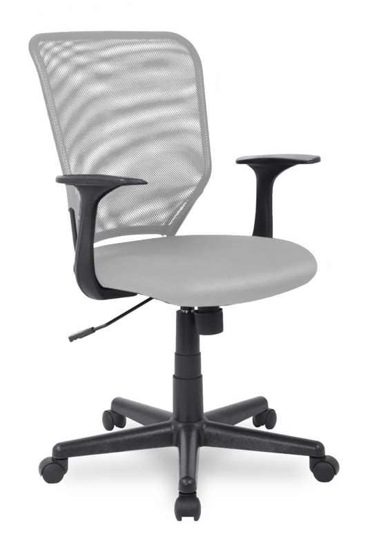  Кресло для персонала college H-8828F Акрил серый