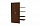 Princeton наполнение шкафа двухстворчатого с деревянными дверьми и вешалкой