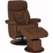  Relax Master кресло-реклайнер Кожа коричневая