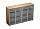 Reventon шкаф для документов со стеклянными дверьми (стенка из 2 шкафов) 184