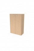 New lima шкаф 140 с деревянными дверями