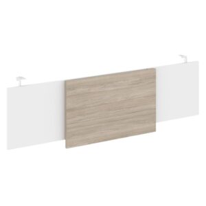 Onix Direct Lux Царга стола руководителя O.M-CSR-5 Белый Бриллиант/Дуб Аттик/Хром 1540*450*54