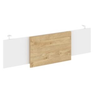 Onix Direct Lux Царга стола руководителя O.M-CSR-5 Белый Бриллиант/Тиквуд Светлый/Хром 1540*450*54
