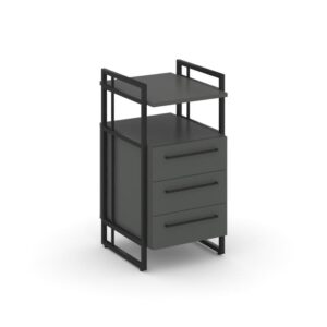 Rift Direct Тумба приставная RF.TPRR-001 Антрацит/Металл Черный 424*500*821