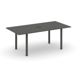 Style Project Direct Стол переговорный SN-6P.SPRG-198 Антрацит/Металл Антрацит/Заглушка Металл Антра