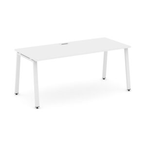 Style Project Direct Стол письменный SN-6A.SR-023.M Белый/Металл Белый/Заглушка Металл Белый 1380*80