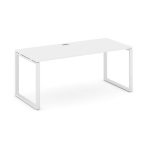 Style Project Direct Стол письменный SN-6O.SR-025.M Белый/Металл Белый/Заглушка Металл Белый 1780*80