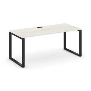 Style Project Direct Стол письменный SN-6O.SR-026.M Дуб Наварра/Металл Черный/Заглушка Металл Черный