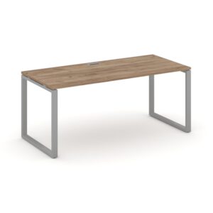 Style Project Direct Стол письменный SN-6O.SR-026.M Дуб Табак/Металл Серый/Заглушка Металл Серый 198