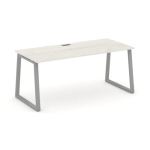 Style Project Direct Стол письменный SN-6T1.SR-024.M Дуб Наварра/Металл Серый/Заглушка Металл Серый