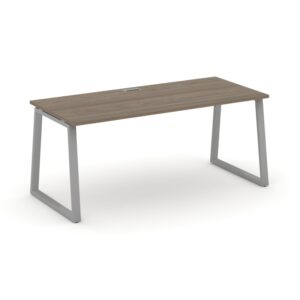 Style Project Direct Стол письменный SN-6T1.SR-024.M Вяз Благородный/Металл Серый/Заглушка Металл Се