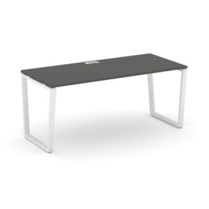 Style Project Direct Стол письменный SN-6T2.SR-025.M Антрацит/Металл Белый/Заглушка Металл Белы 1780