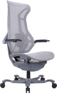 Эргономичное кресло Everprof Atom Grey Сетка Серый